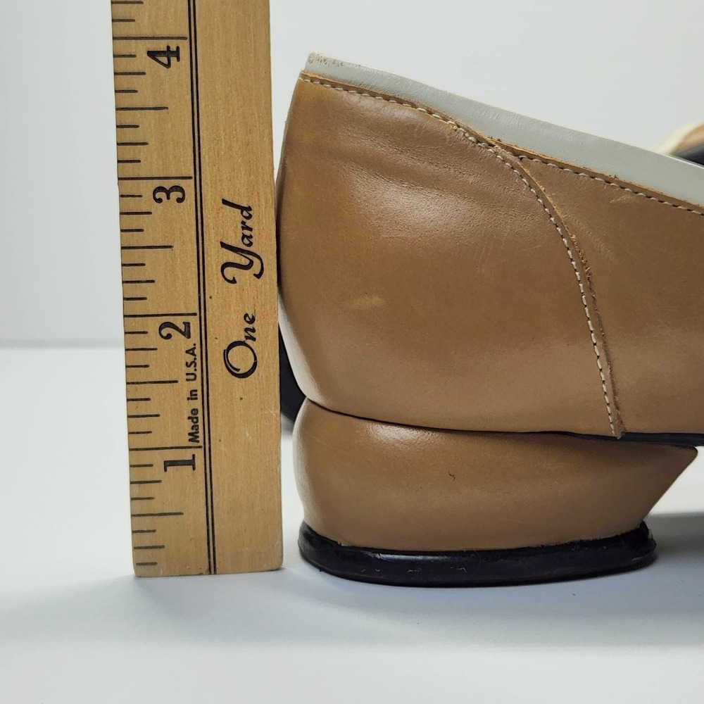 John Fluevog Fellowship Shoes Womens Size 12 Brown Leather Mary Jane Heels - Picture 15 of 16